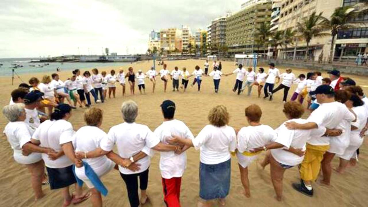 Beach And Sunset Las Palmas de Gran Canaria Bagian luar foto
