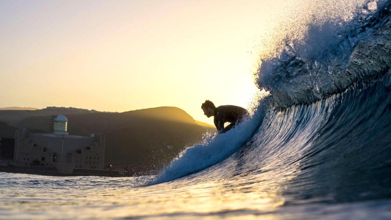 Beach And Sunset Las Palmas de Gran Canaria Bagian luar foto